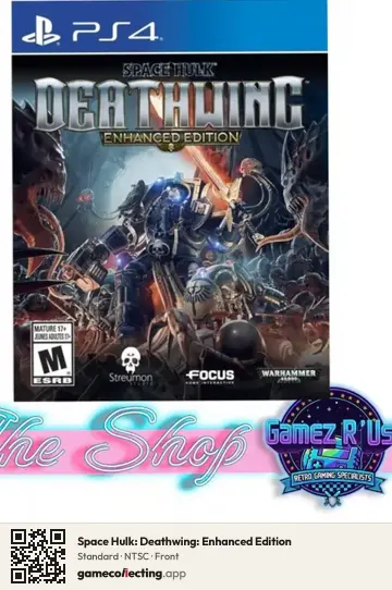 Space Hulk: Deathwing: Enhanced Edition PlayStation 4, NTSC box front