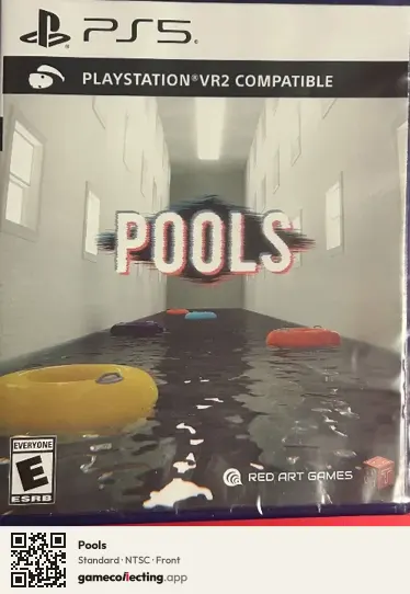 Pools PlayStation 5, NTSC box front