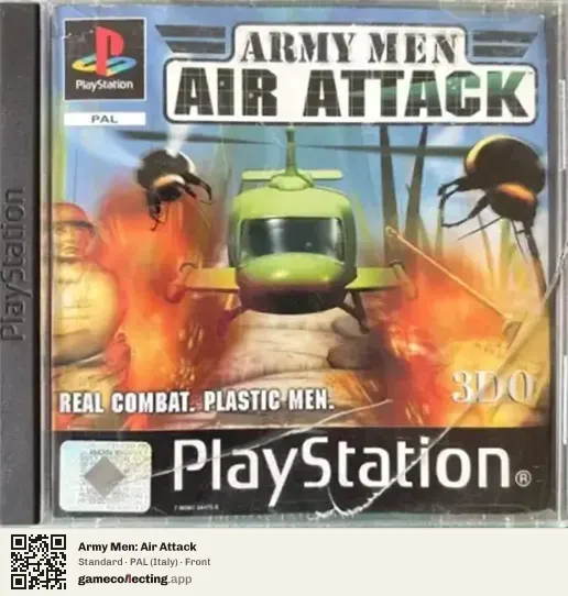 Army Men: Air Attack PlayStation, Italy box front