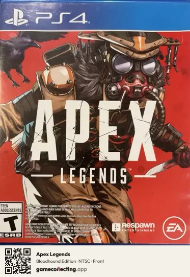 Apex Legends PlayStation 4, NTSC box front