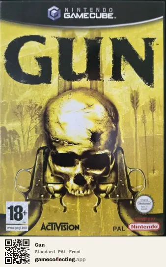 Gun Nintendo GameCube, PAL box front