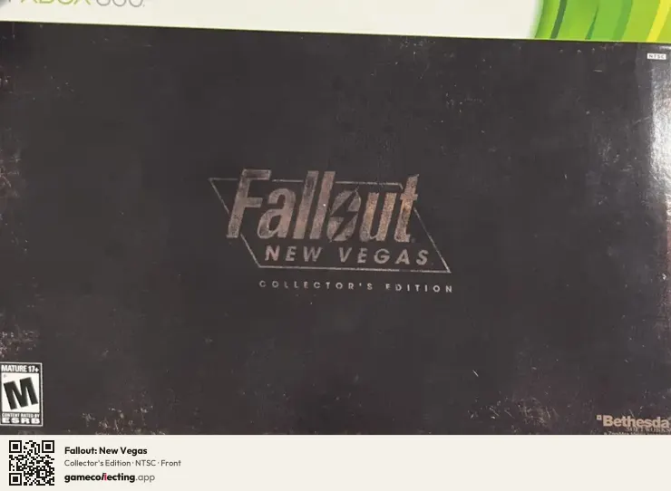Fallout: New Vegas Xbox 360, NTSC box front