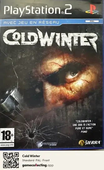 Cold Winter PlayStation 2, PAL box front