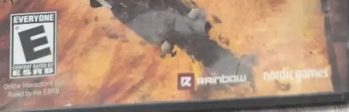 MX vs. ATV Supercross, the ESRB box on its front