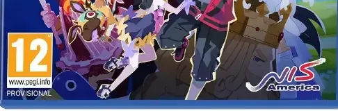 Disgaea 6 Complete, the PEGI square on its front