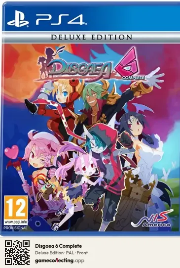 Disgaea 6 Complete PlayStation 4, PAL box front