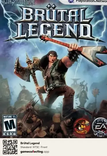 Brütal Legend PlayStation 3, NTSC box front