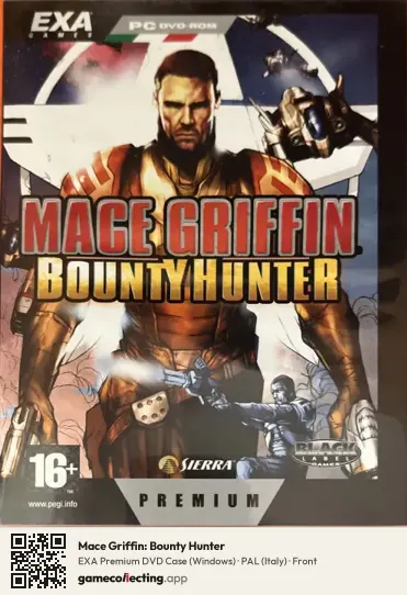 Mace Griffin: Bounty Hunter Computer, Italy box front