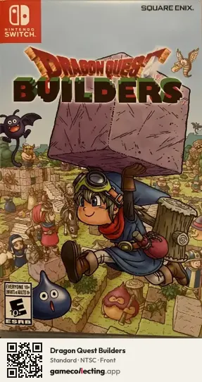 Dragon Quest Builders Nintendo Switch, NTSC box front