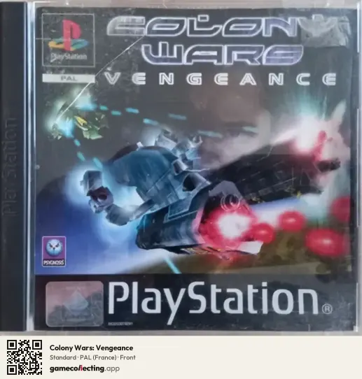 Colony Wars: Vengeance PlayStation, France box front