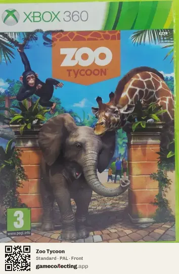 Zoo Tycoon Xbox 360, PAL box front