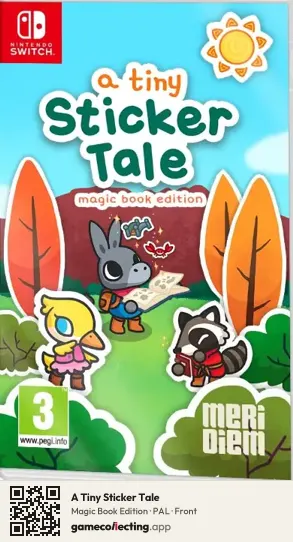A Tiny Sticker Tale Nintendo Switch, PAL box front