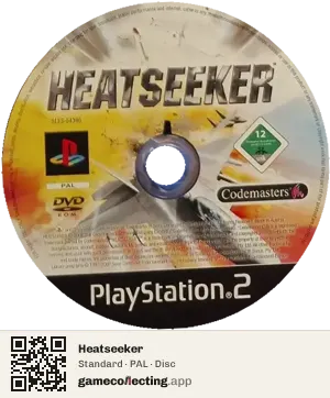 Heatseeker PlayStation 2, PAL disc
