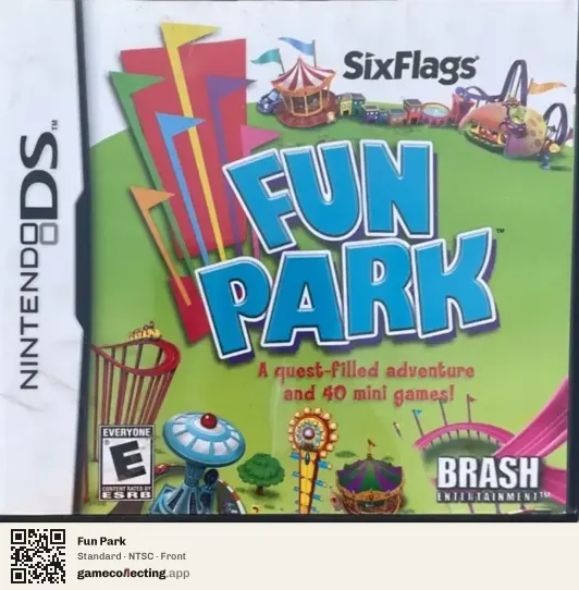 Fun Park Nintendo DS, NTSC box front
