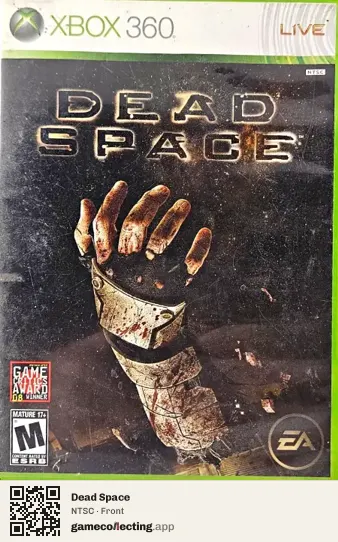 Dead Space Xbox 360, NTSC box front