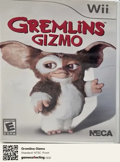Gremlins: Gizmo Nintendo Wii, NTSC box front