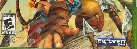 Brave: A Warrior's Tale, the ESRB box on its front