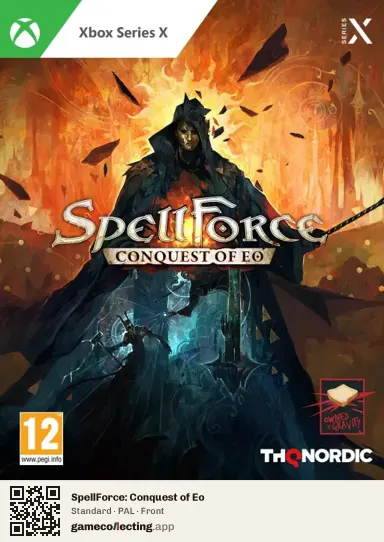 SpellForce: Conquest of Eo Xbox Series X, PAL box front