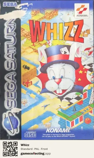 Whizz Sega Saturn, PAL box front