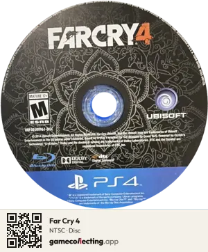 Far Cry 4 PlayStation 4, NTSC disc