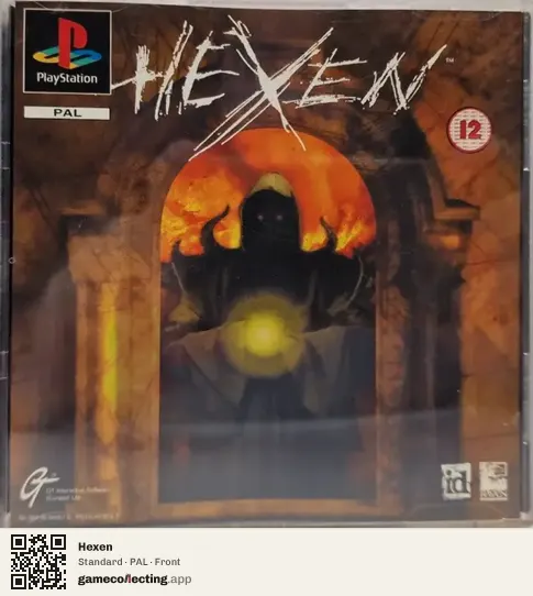 Hexen PlayStation, PAL box front