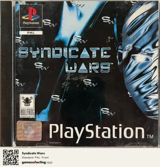 Syndicate Wars PlayStation, PAL box front