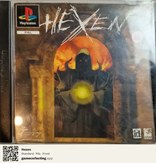Hexen PlayStation, PAL box front