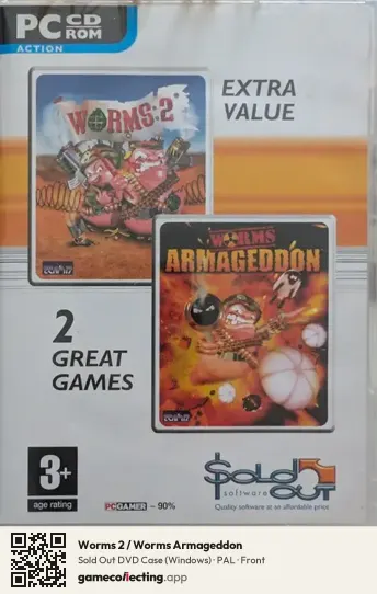 Worms 2 / Worms Armageddon Computer, PAL box front