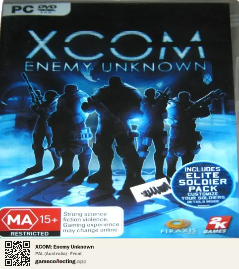 XCOM: Enemy Unknown Computer, Australia box front