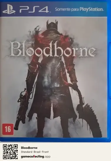 Bloodborne PlayStation 4, Brazil box front