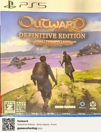 Outward PlayStation 5, Asia box front