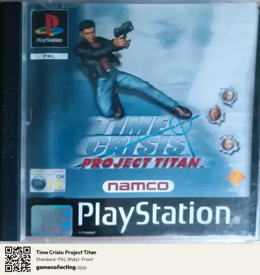 Time Crisis: Project Titan PlayStation, Italy box front