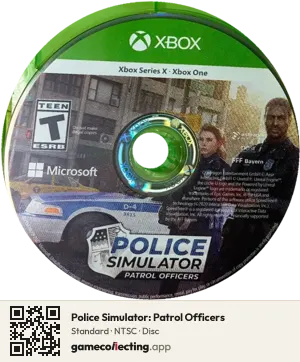 Police Simulator: Patrol Officers Xbox Series X, NTSC disc