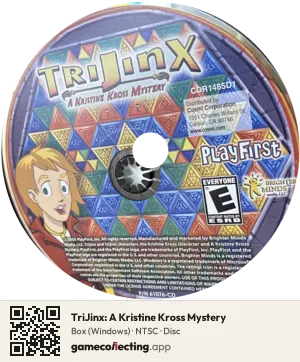 TriJinx: A Kristine Kross Mystery Computer, NTSC disc