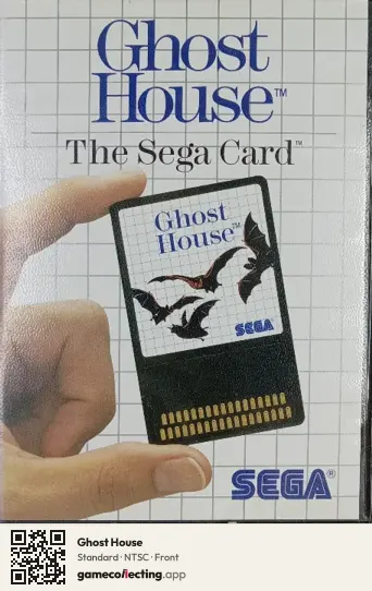 Ghost House Sega Master System, NTSC box front