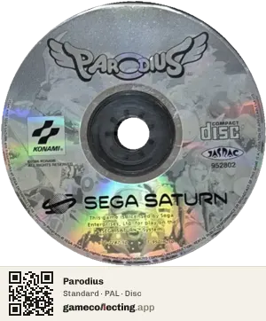 Parodius Sega Saturn, PAL disc