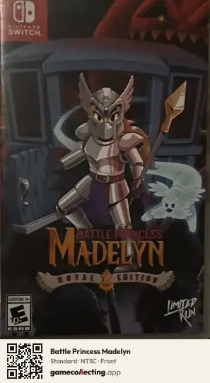 Battle Princess Madelyn Nintendo Switch, NTSC box front
