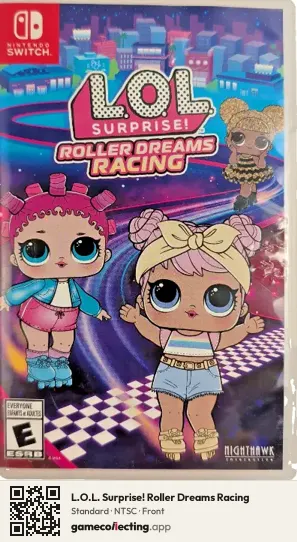 L.O.L. Surprise! Roller Dreams Racing Nintendo Switch, NTSC box front