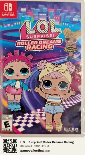 L.O.L. Surprise! Roller Dreams Racing Nintendo Switch, NTSC box front