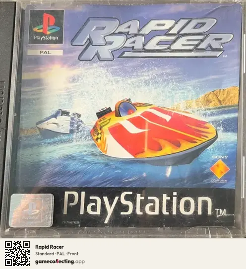 Rapid Racer PlayStation, PAL box front