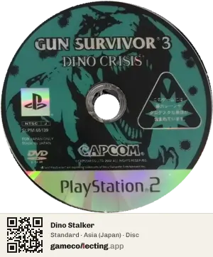 Dino Stalker PlayStation 2, Asia disc
