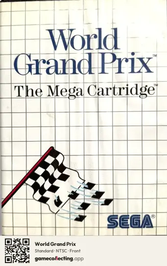 World Grand Prix Sega Master System, NTSC box front