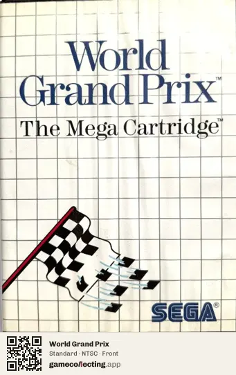 World Grand Prix Sega Master System, NTSC box front