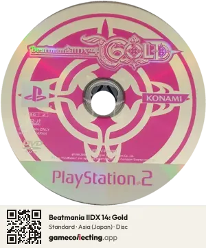 Beatmania IIDX 14: Gold PlayStation 2, Asia disc