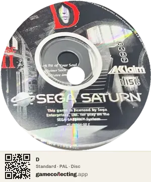 D Sega Saturn, PAL disc