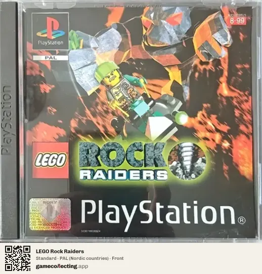 LEGO Rock Raiders PlayStation, Nordic countries box front
