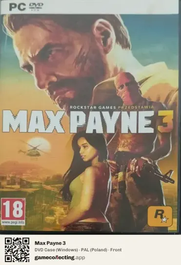 Max Payne 3 Computer, Poland box front