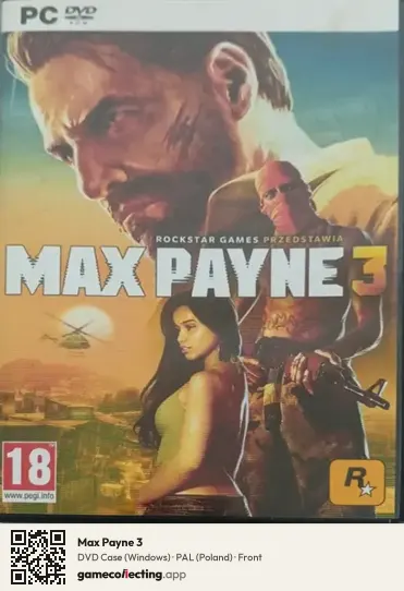 Max Payne 3 Computer, Poland box front