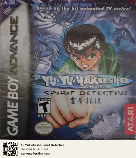 Yu Yu Hakusho: Spirit Detective Game Boy Advance, NTSC box front