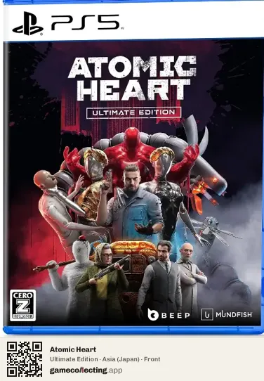 Atomic Heart PlayStation 5, Asia box front